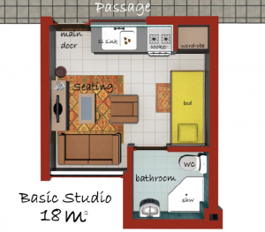 Basic-Studio Floor Plan